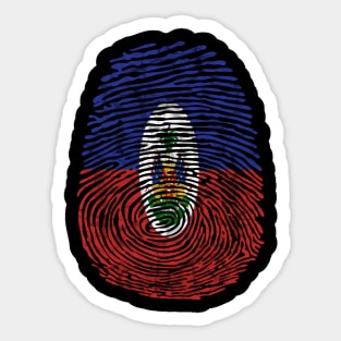 Haitian pride. Sticker